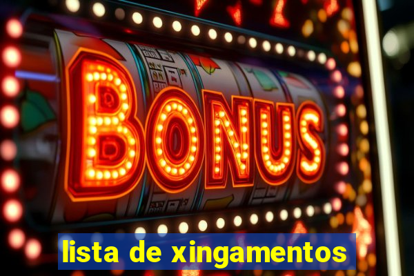 lista de xingamentos